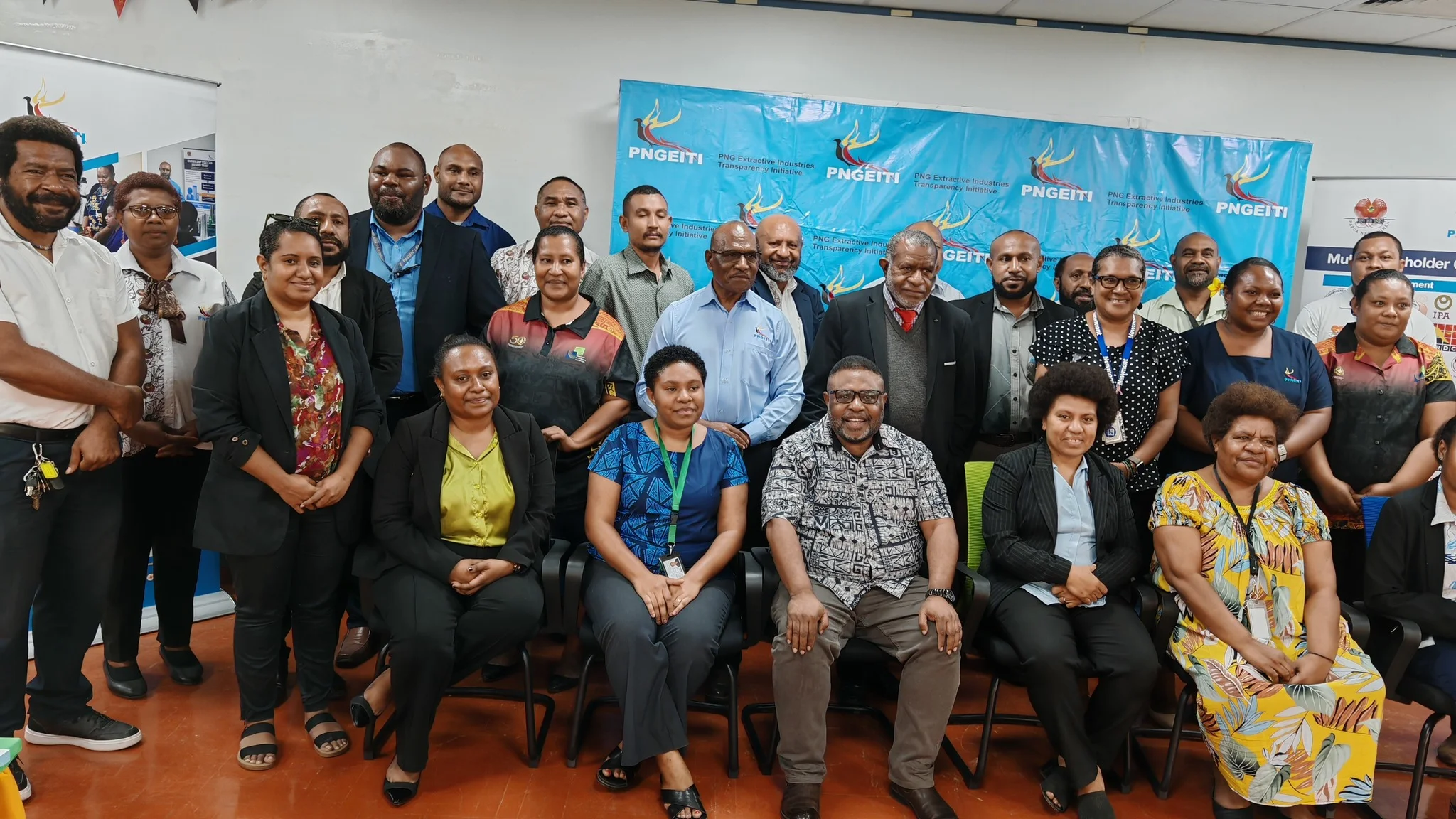 PNGEITI team